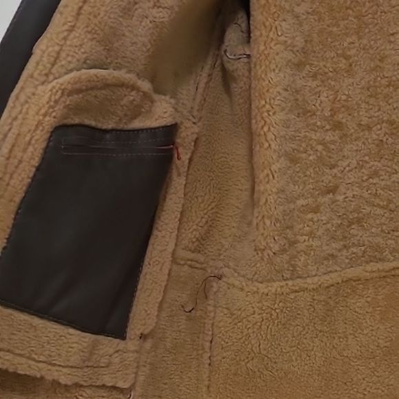 Vintage Torras light brown natural leather jacket 42 - Picture 10 of 15